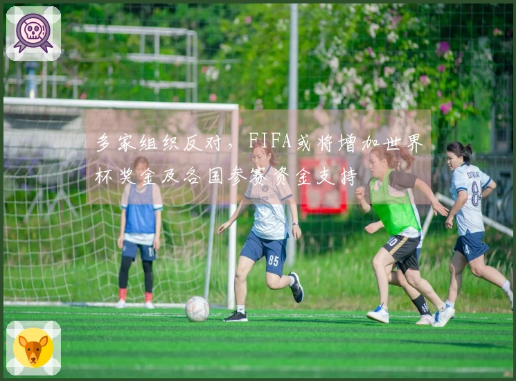 多家组织反对，FIFA或将增加世界杯奖金及各国参赛资金支持